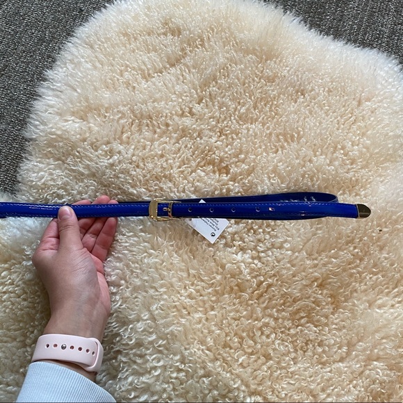 2 for $10 - π Leather Blue belt